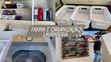 Faxina Na Lavanderia Limpeza E Organiza O Testando Dica Para Clarear