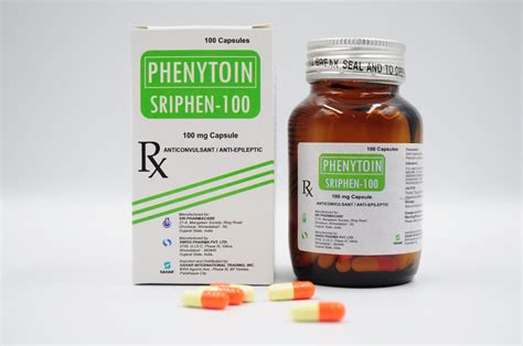 PHENYTOIN SRIPHEN 100 100 Mg Capsule Sahar Pharma