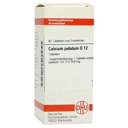 Calcium Jodatum D Tabletten St St Online Kaufen Docmorris