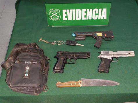 Carabineros Detiene A Sujetos Que Robaron En Locales Comerciales