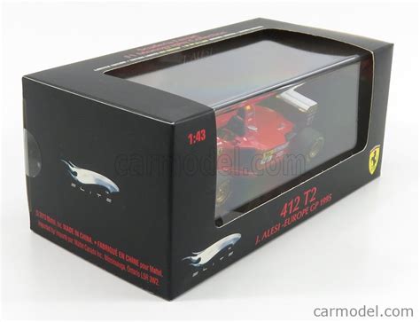 MATTEL HOT WHEELS T Scale FERRARI F T N NURBURGRING GP J ALESI RED