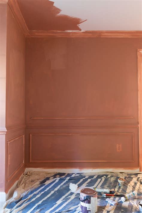 Farrow And Ball Red Earth Primer Metrie Moulding Dining Room Terra