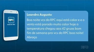 Boa Noite Paraná Telespectadores do Boa Noite Paraná comentam sobre a