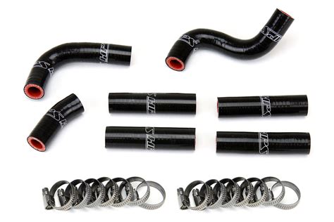 Hps Black Silicone Complete Pesky Heater Hose Kit 1fz Fe Toyota 92 97 Land Cruiser Fj80 4 5l I6