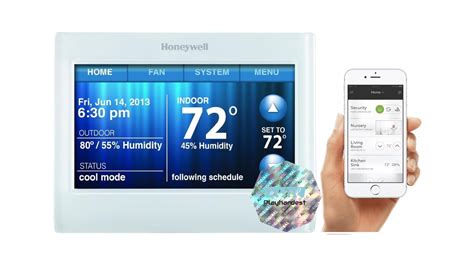 Playhardest Honeywell Th9320wf5003 Wi Fi 9000 Color Touch Screen