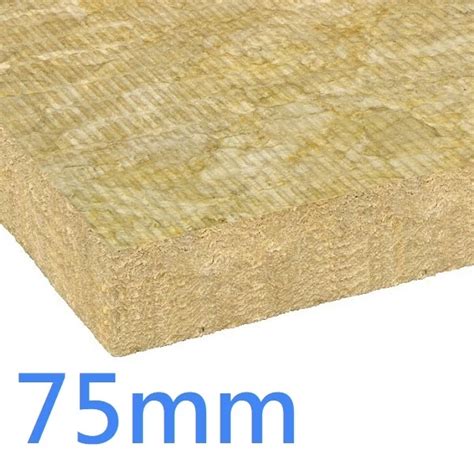 75mm RW3 Rockwool Acoustic Insulation Slab SL930 ǀ pack of 6