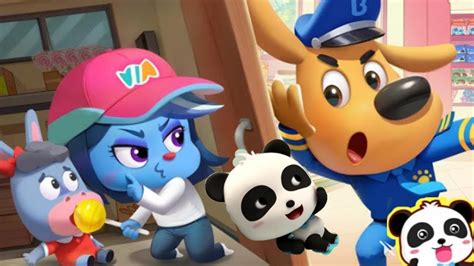 Baby Bus Cartoons Baby Panda Police Station New Episode Kids Enjoy 🥰