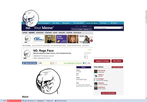 NO. Rage Face | Know Your Meme