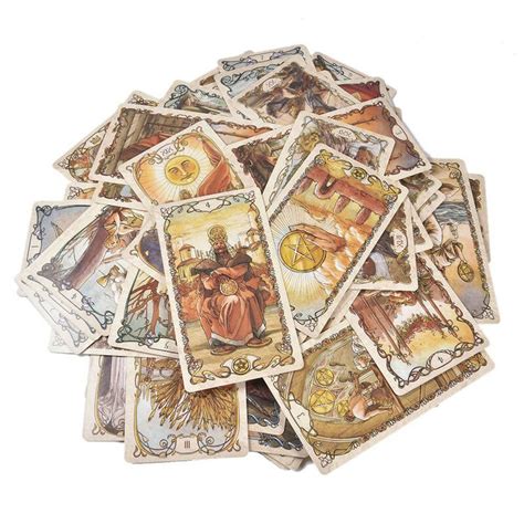 Hot Tarot Mucha Tarot Deck Guidebook Card Table Card Game Magical