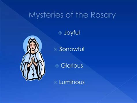 Ppt Mysteries Of The Rosary Powerpoint Presentation Id