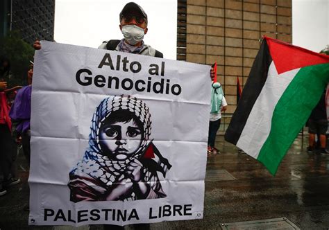 La Jornada Marchan En Solidaridad Con Palestina Y Para Exigir Cese