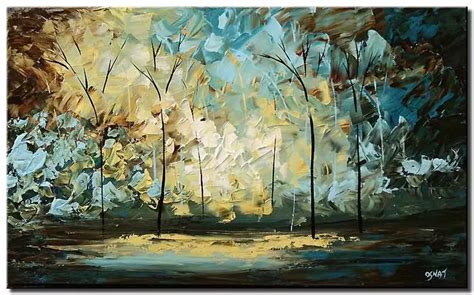 Adelaide Abstract Knife Painting Landscape