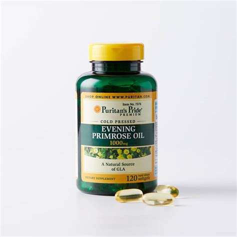 Puritan S Pride Evening Primrose Oil 1 000 Mg Wellness Perfection