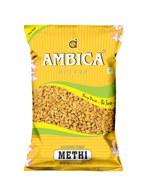 Ambica Spices Fenugreek Seeds Methi Shelf Life 12 Month At Best