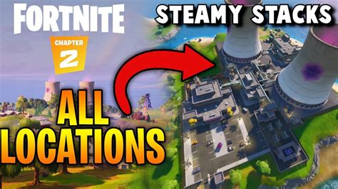 Fortnite Chapter 2 Full Map Walk Through All Locations Youtube