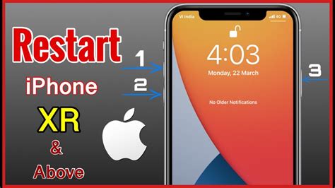 How To Hard Restart IPhone XR Above IPhone Like IPhone 11 12 Etc