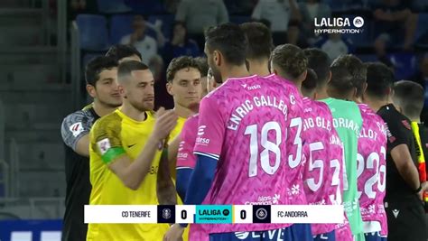 Tenerife 0 0 Andorra Resumen Y Mejores Jugadas LaLiga Hypermotion