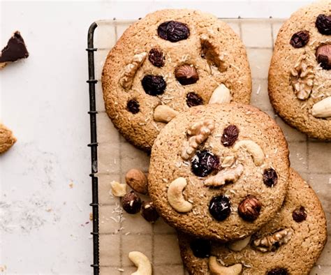 Cookies De Avena Con Frutos Secos Y Base De Chocolate Cookidoo The