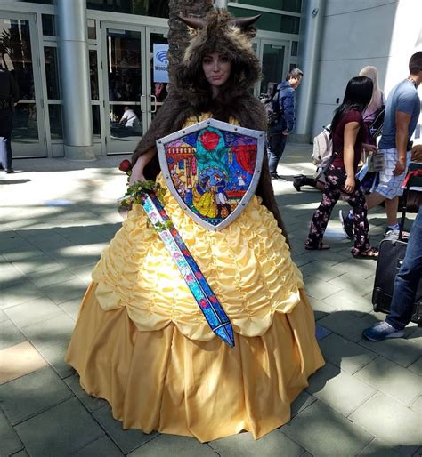 #Belle the Beastslayer! #beautyandthebeast #disneyprincess #cosplay # ...