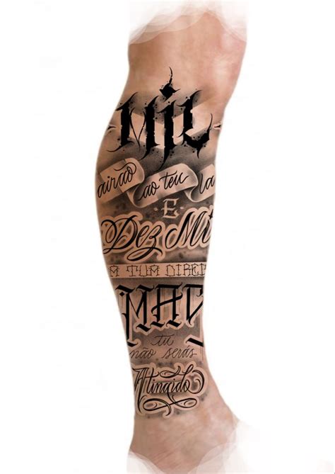 Pin De Dani Geisa Em Letter Tattoo Tatuagem Na Perna Lettering Tatuagem Tatuagem Do Neymar