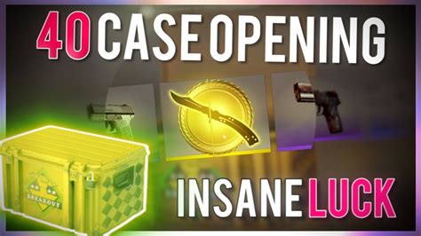 CSGO Case Opening For BIG PROFIT Operation Breakout Cases Absolutely