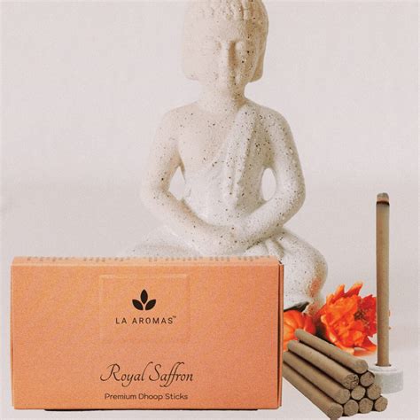 Buy Royal Saffron Solid Dhoop Sticks Online La Aromas