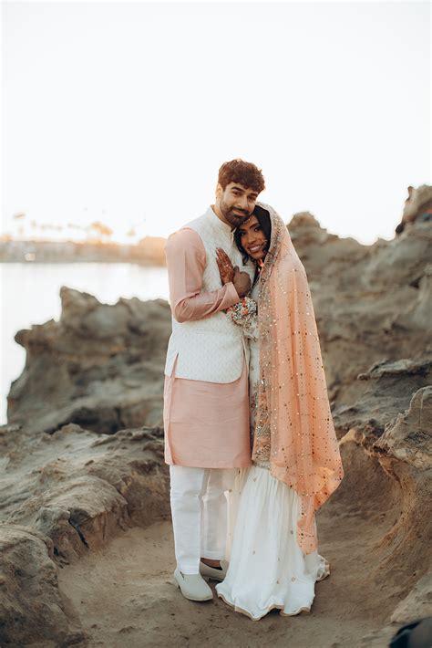 An Intimate Nikkah At Laguna Beach Naba Zabih