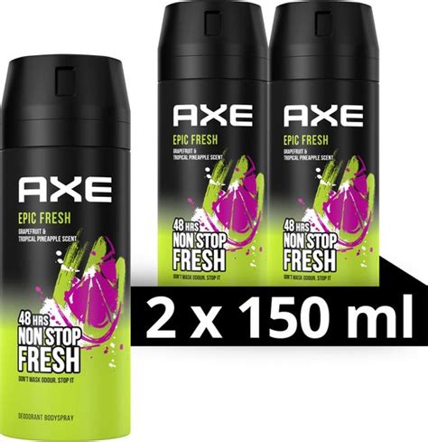 Axe Epic Fresh Deodorant Bodyspray X Ml Voordeelverpakking Bol