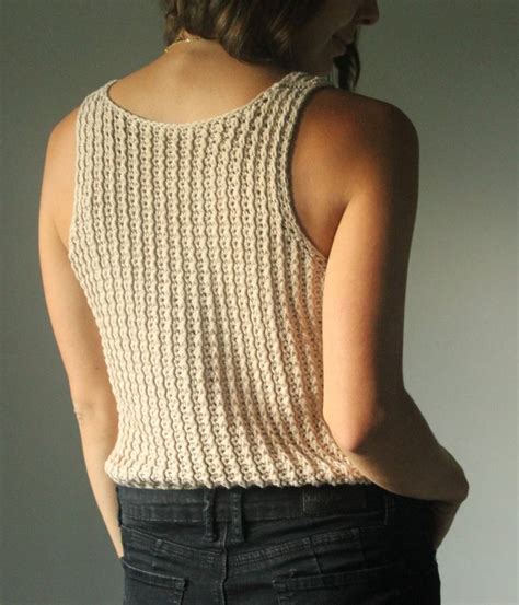 Daydreamer Tank CROCHET PATTERN Kay Krochets Etsy Crochet Tops Free