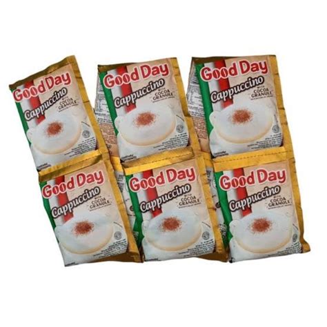 Jual Kopi GOOD DAY CAPUCINO 25gr CAPPUCINO RENCENG ISI 10 Shopee