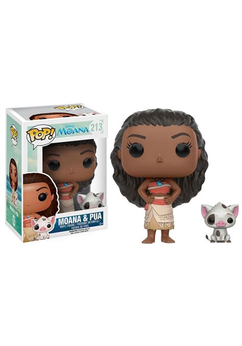 Funko Pop Disney Moana And Pua Figure Disney Vinyl Figures