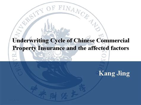 Underwriting Cycle Of Chinese Commercial Property Insurance And