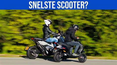 Is Dit De Snelste Scooter Vol Gas Met Joey Youtube