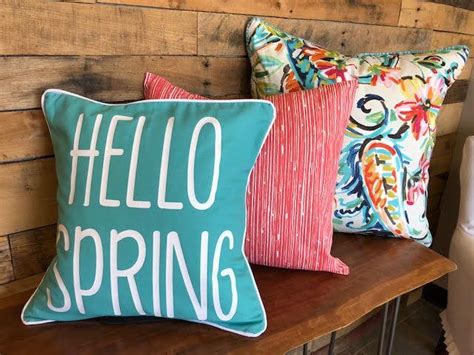 Spring Inspired Pillows Cover Sets To Give Your Home A Splash Of Color