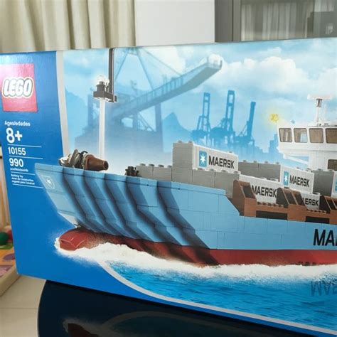 Lego Maersk Line Container Ship Set 10155 Hobbies And Toys Toys And Games