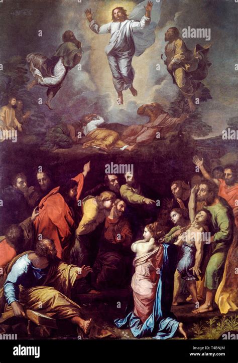 Raphael, The Transfiguration, painting, c. 1516 Stock Photo - Alamy