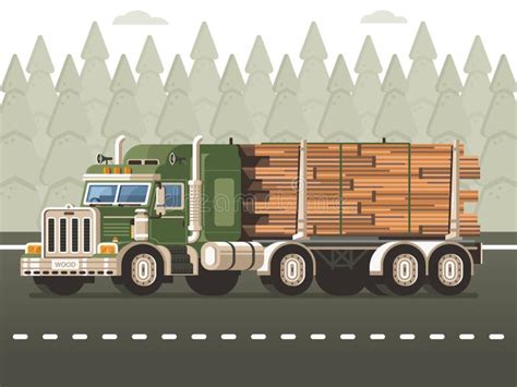 Timber Harvesting Forest Stock Illustrations 690 Timber Harvesting