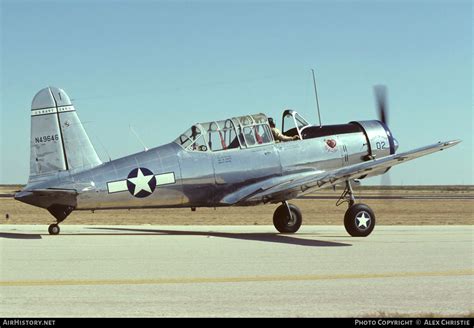 Aircraft Photo Of N49646 Vultee Bt 13a Valiant Usa Air Force