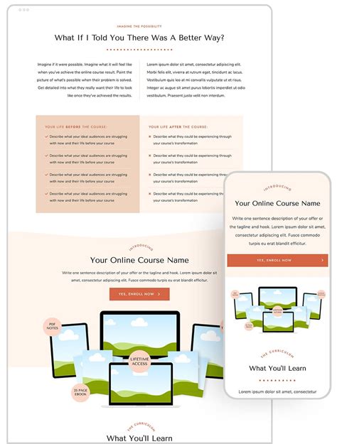 ChicSavvy Sales Funnel Templates Kit For Elementor WordPress Bluchic