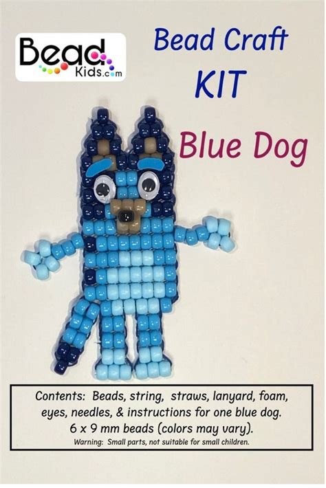 DIGITAL FILE ONLY Perler Bead Pattern For Bluey And Bingo