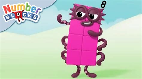 Numberblocks 1 To 8 Learn To Count Numberblocks Drawing Youtube Images