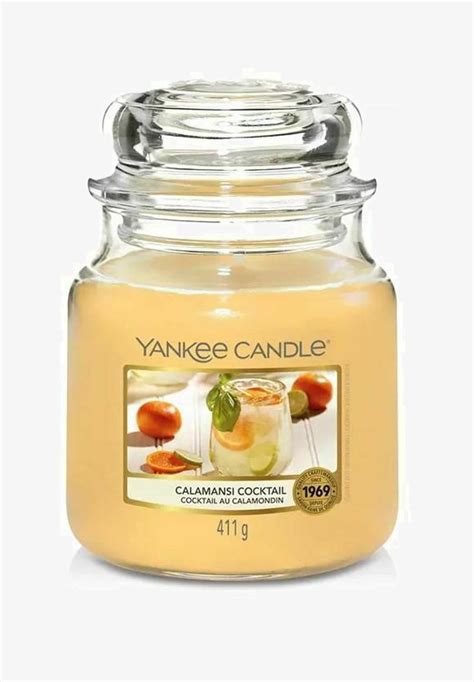 Yankee Candle Yankee Candle Classic Medium Jar Calamansi Cocktail 411g Duftlys Zalando Dk