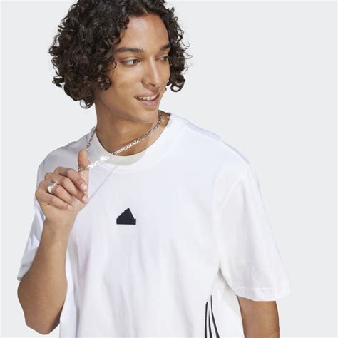 Adidas Future Icons 3 Stripes Tee White Adidas Uae