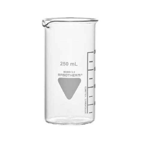 Beaker Tall Form Ml Borosilicate Mrs Scientific