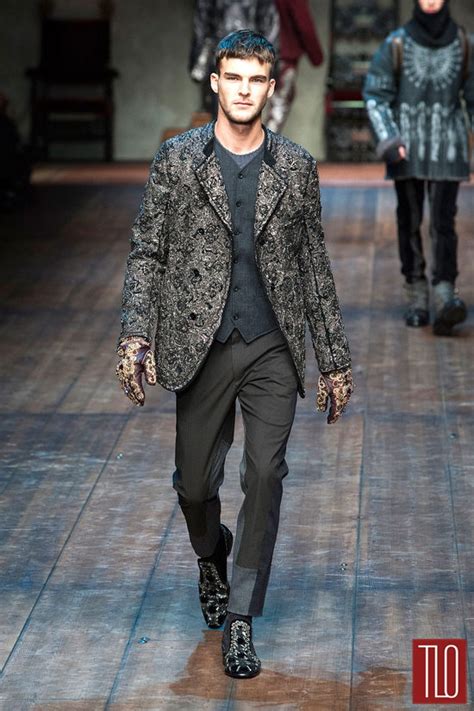 Dolce Gabbana Fall Menswear Collection Slideshow Tom Lorenzo Site