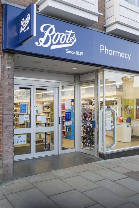 Boots Pharmacy Chemist Uk High Street Editorial Image Image Of