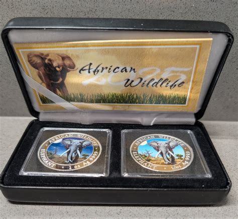 Somalia Shilling African Wildlife Elefant X Oz