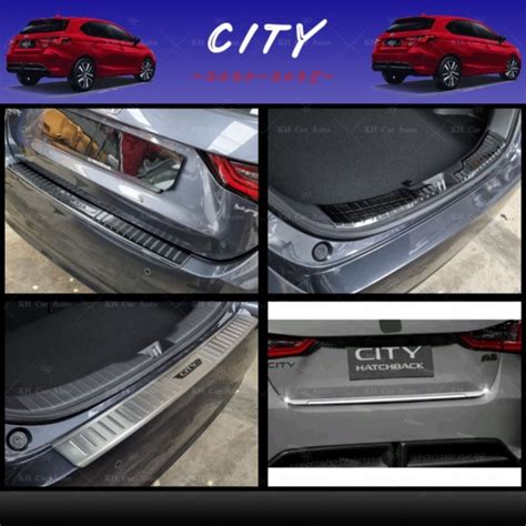 Honda City Hatchback Rear Bumper Sill Plate Rear Tail Gate