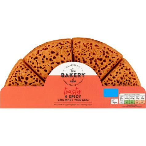 The Bakery At Asda Spicy Crumpet Wedges Compare Prices Where