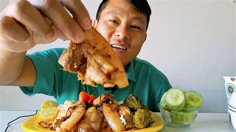 Naga Mukbang Naga Style Spicy Pork Curry Two Dally Bitter Curds With